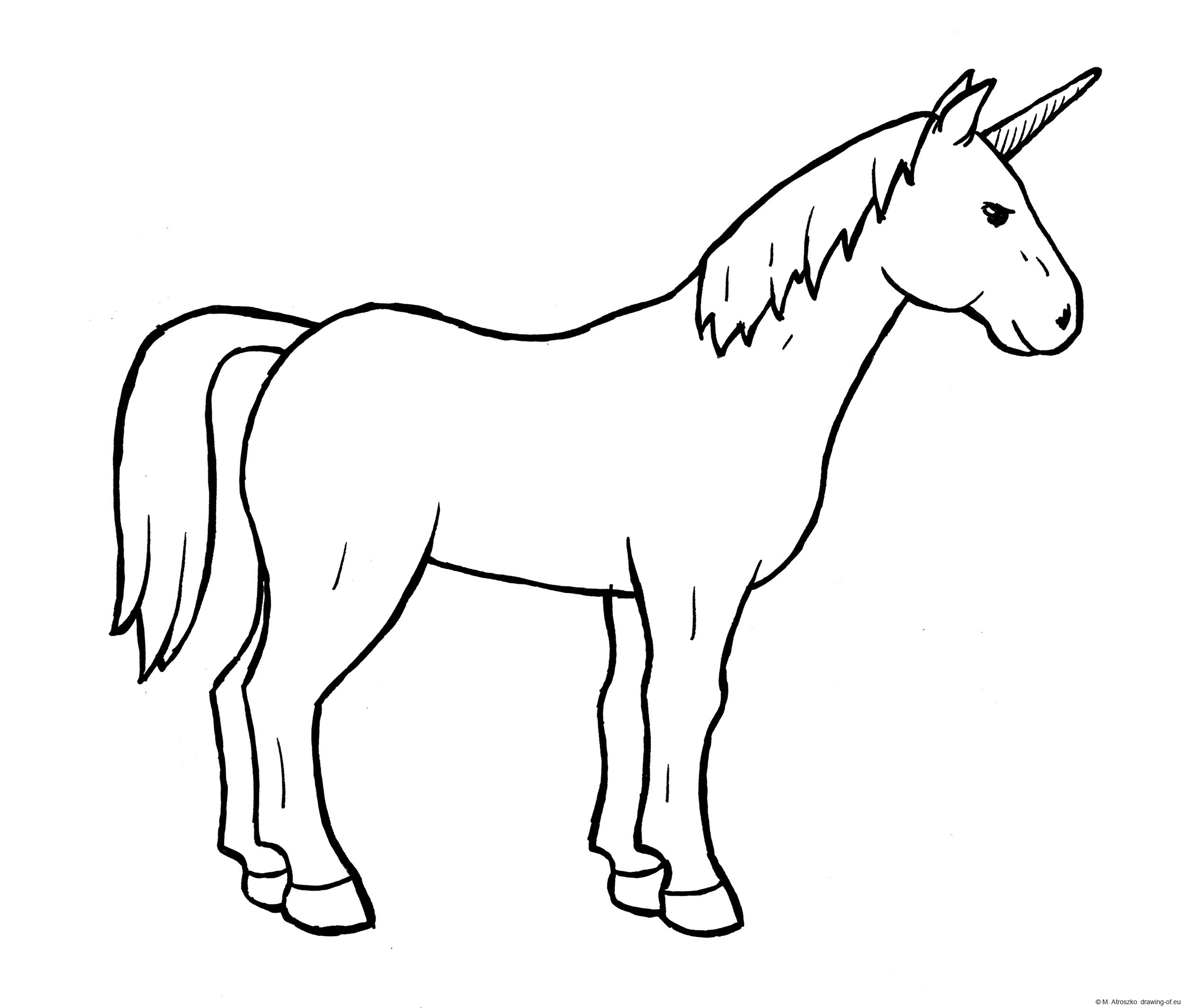 unicorn draw