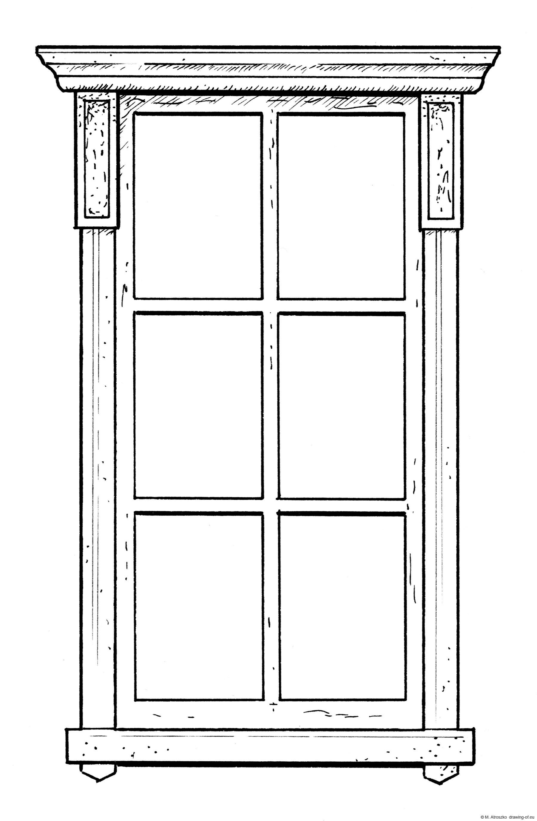 Drawing of window