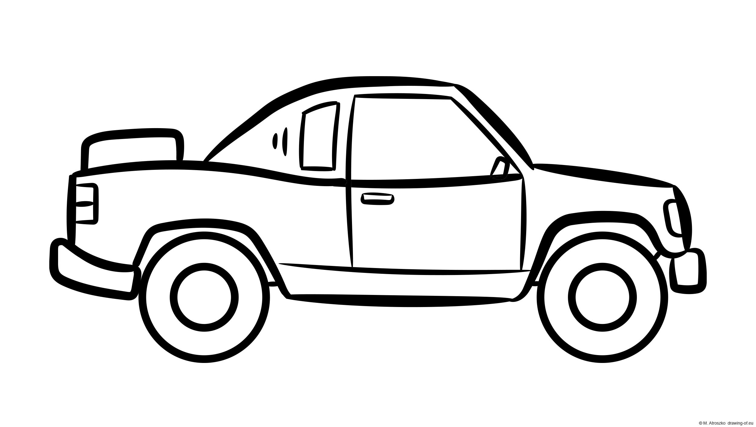 off-road car coloring page