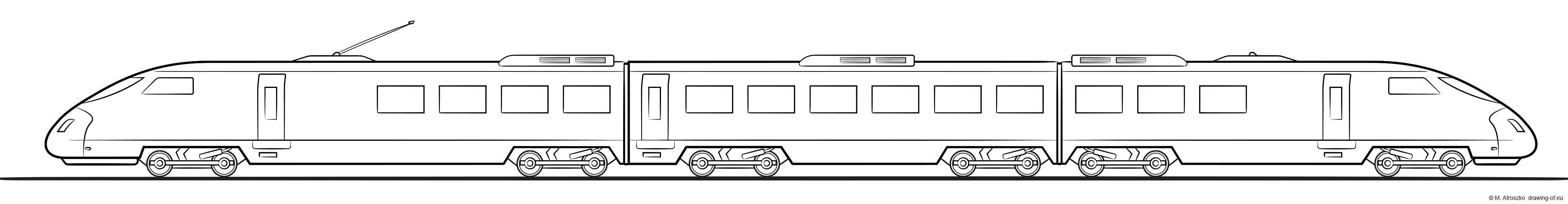 train illustration